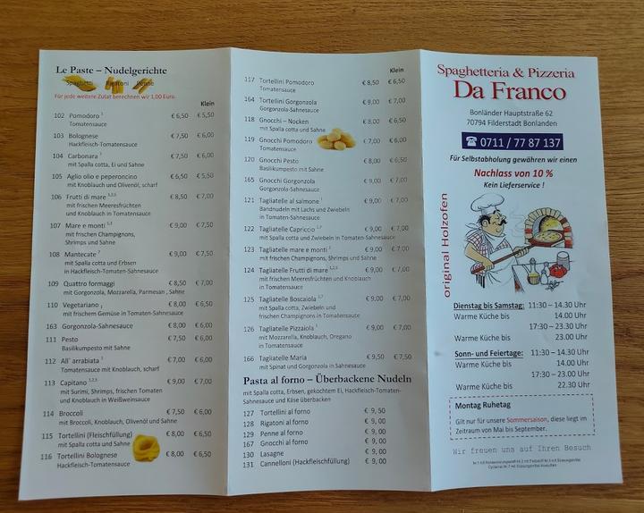 Pizzeria Da Franco